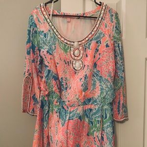 Jeweled Lilly Dress